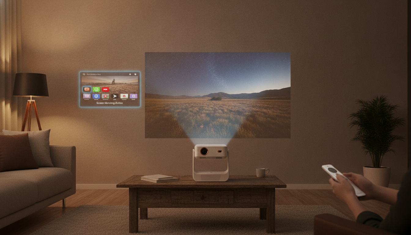 Dual Screen Android Projector: 4K Streaming & Casting Tips